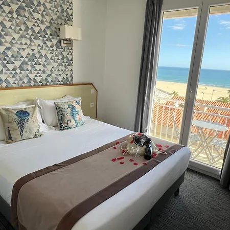 Le Regina Et Restaurant Canet-plage Hotel 3*